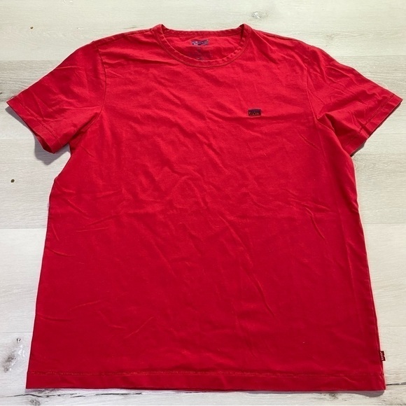 Levi’s Red Short Sleeve Logo T-Shirt, Size XL - Picture 1 of 9